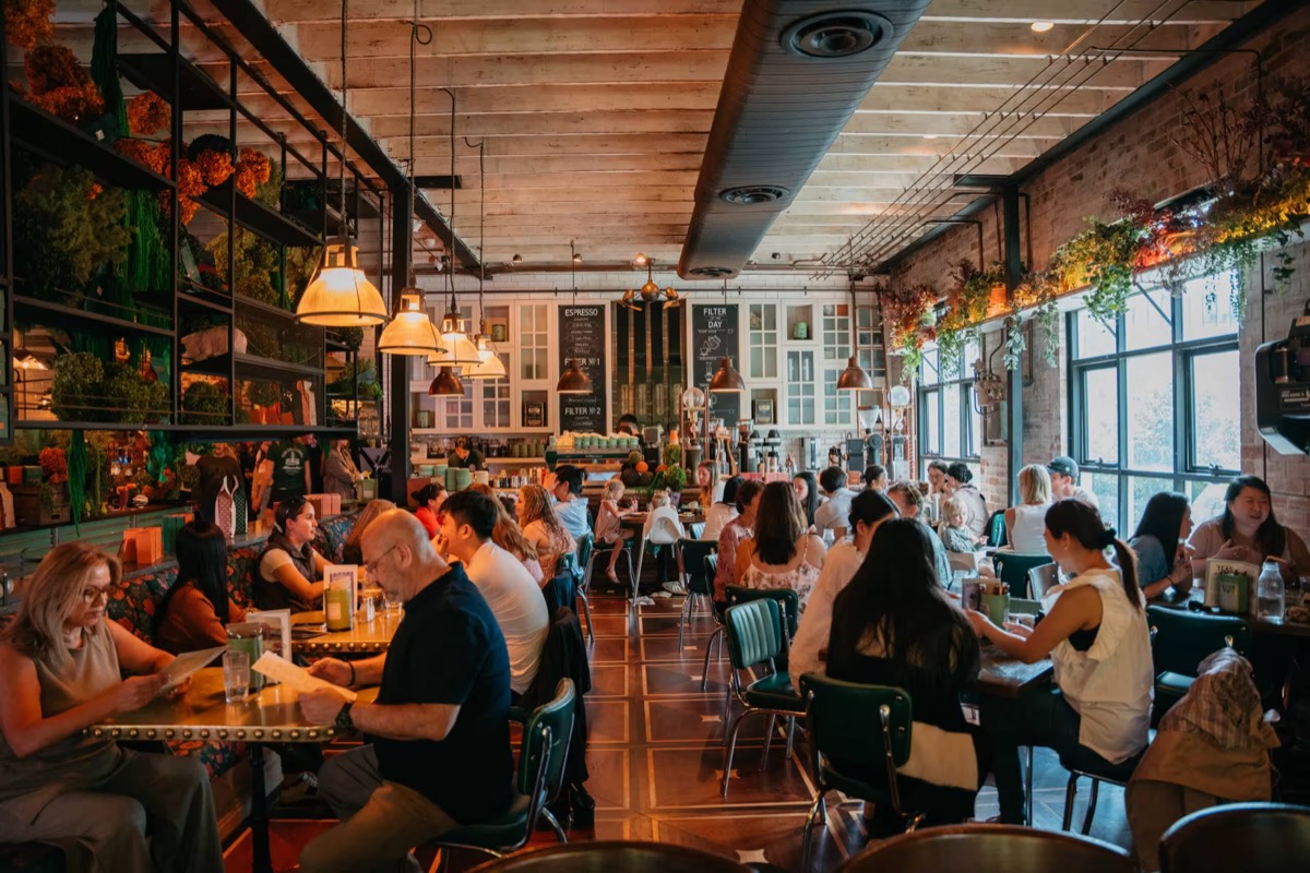 The Grounds of Alexandria — the bustling, plant-filled flagship dining room